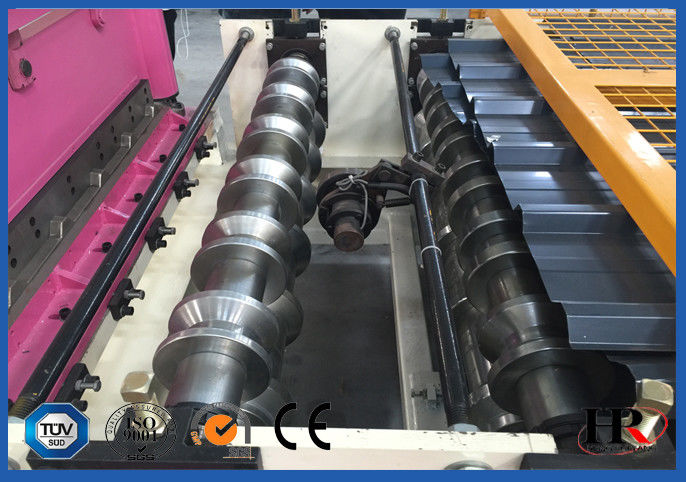 Durable Roofing Corrugated Sheet Roll Forming Machine High Speed For Roof Panel