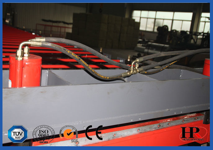 Colored Galvanized Steel Sheet Metal Roll Forming Machines 4 KW
