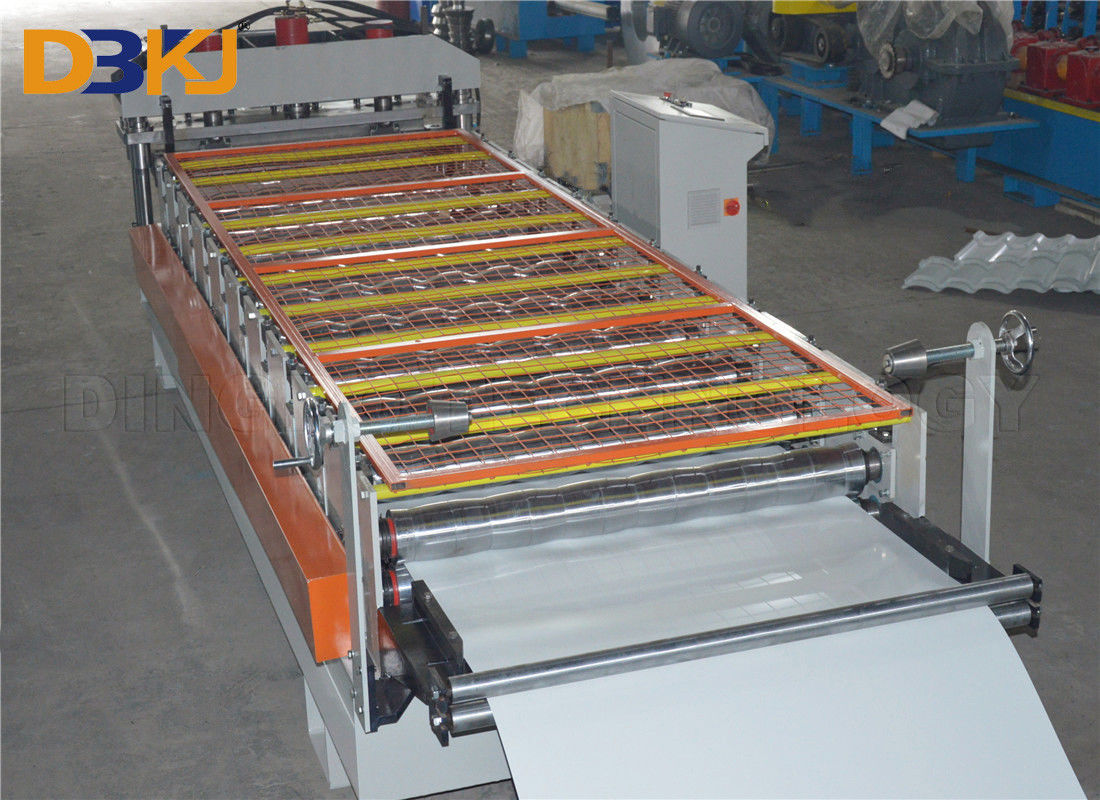 Glazed Tile Roof Roll Forming Machine /   Glazed Making Machine With CE ISO Certificate