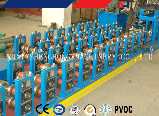 Auto Rack Roll Forming Line Grape Frame Metal Forming Equipment